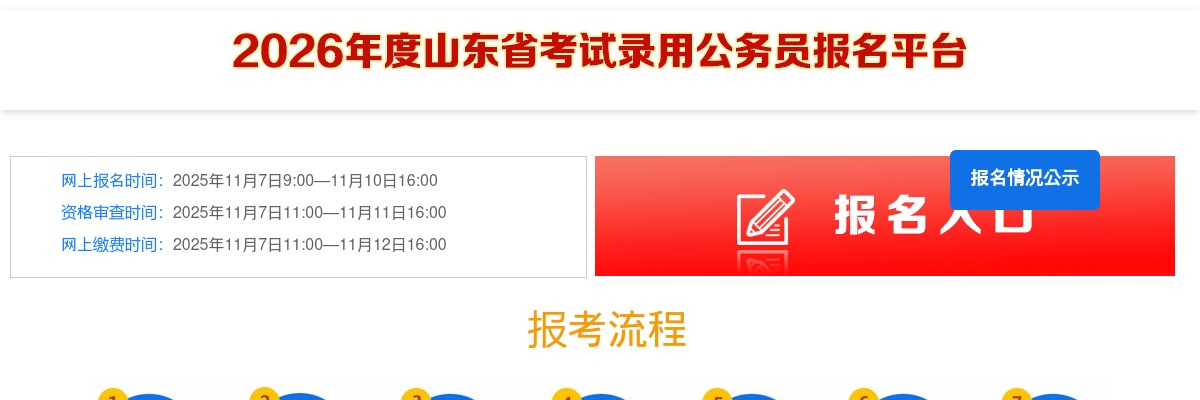 2026年山东省省级机关及其直属机构考试录用公务员公告（583人） 图片